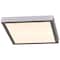 Access Lighting Ulko, Outdoor LED Flush Mount, Silver Finish, Acrylic Lens Acrylic 20076LEDD-SILV/ACR - alternate 1